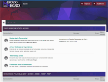 Tablet Screenshot of mercado-negro.net